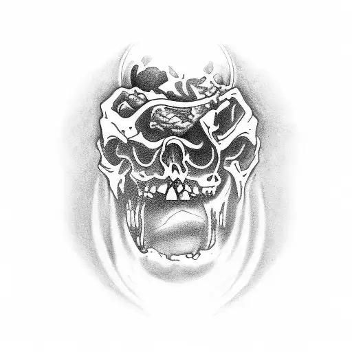 Create A Tattoo Of A Gravestone With The Lyrics To Wherever I May Roam By Metallica