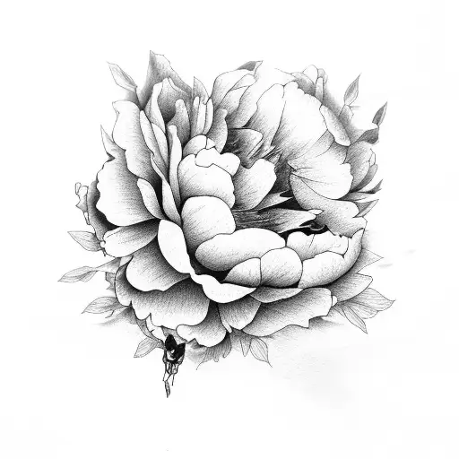 Peony Skeleton