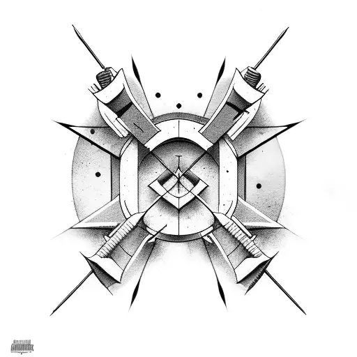 Crosshairs With Arrow