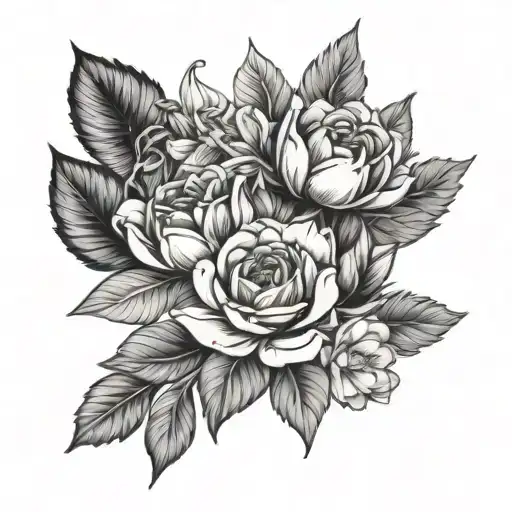 Birth Flower Bouquet