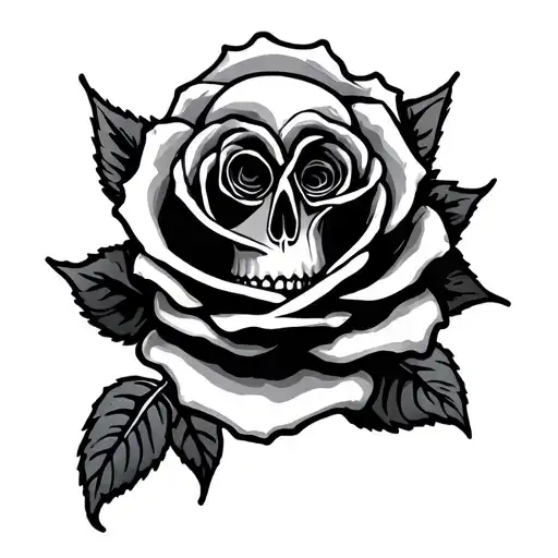 Scull Rose
