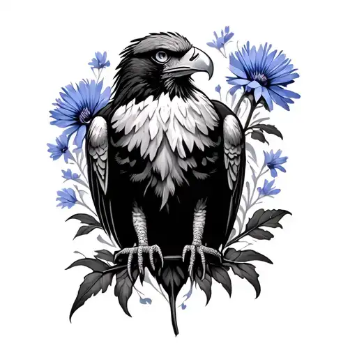 Cornflower Eagle