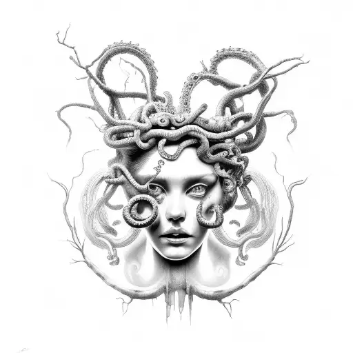 Broken And Beautiful Medusa