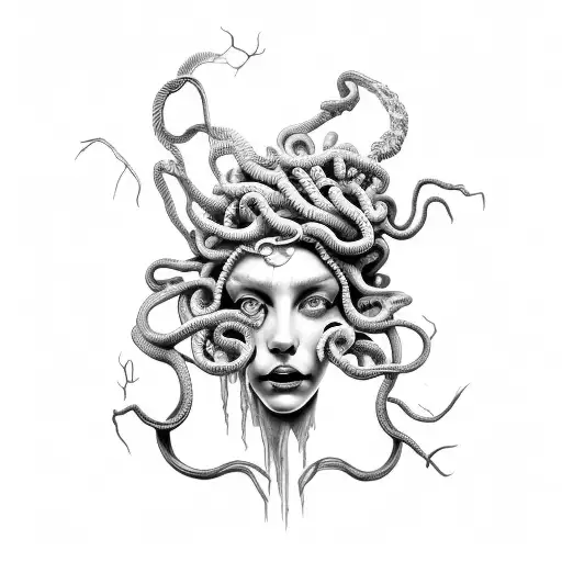 Broken And Beautiful Medusa