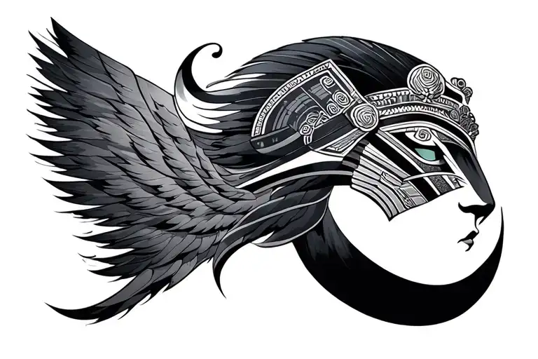 Japanese And Egyptian Mix