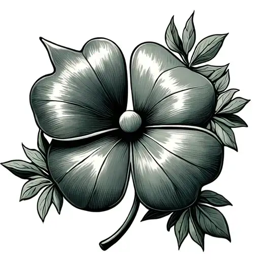 Four Leaf Clover And Sage