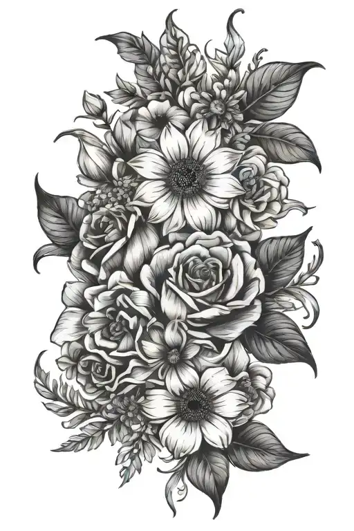 Birth Month Flower Bouquet