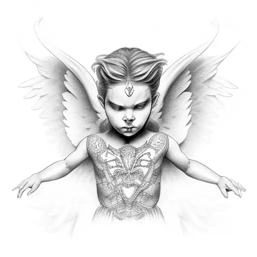 Angel Facing Backwards