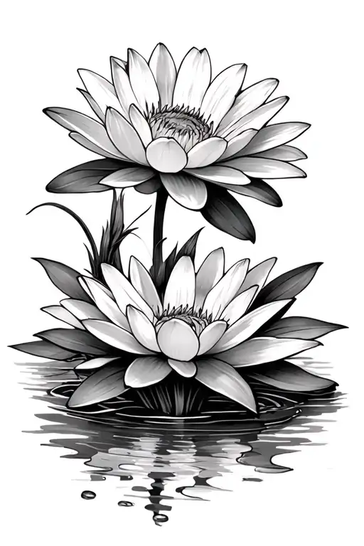 Water Lily Flower Daisy December Flower January Flower Bouquet