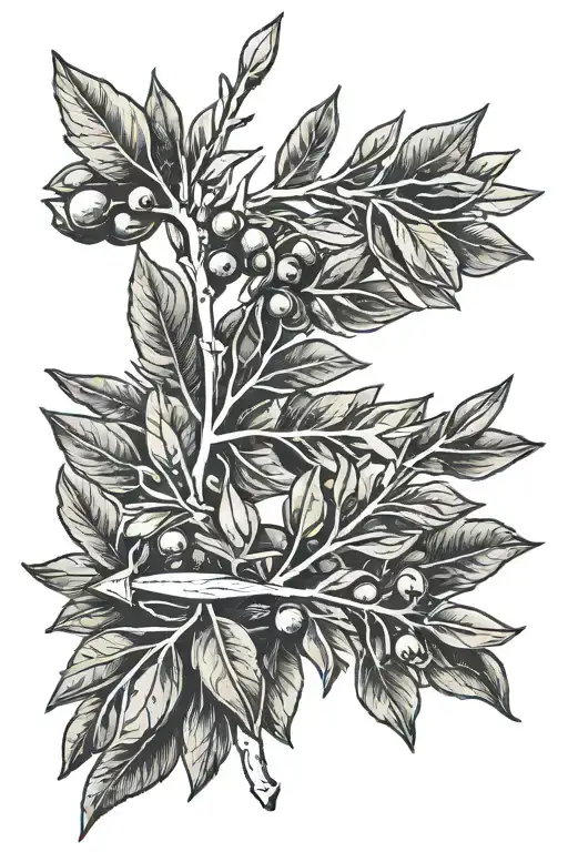 Arrow In An Olive Branch