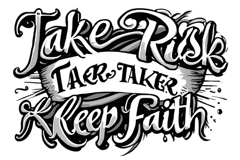 Take Risk Taker And Keep Faith