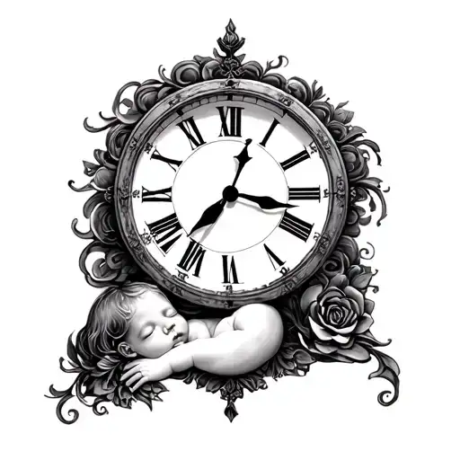 Daughter Birth Clock