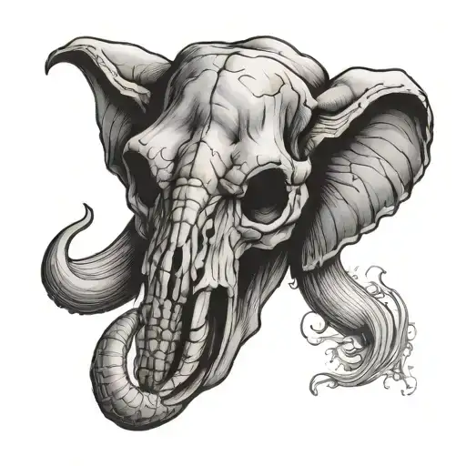Elephant Skull
