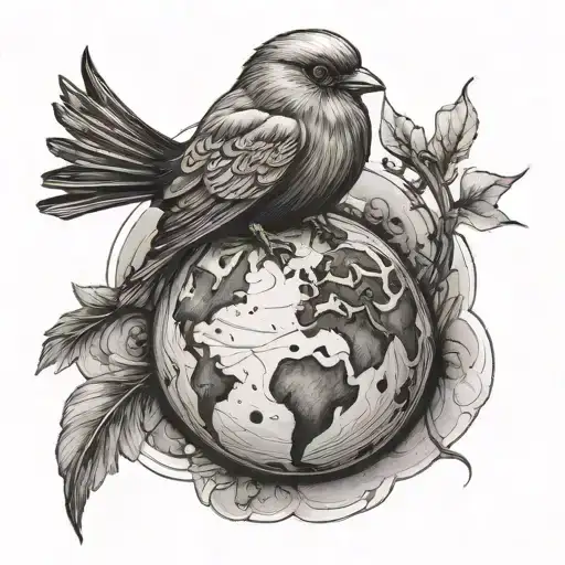 The Bird Holds The Planet