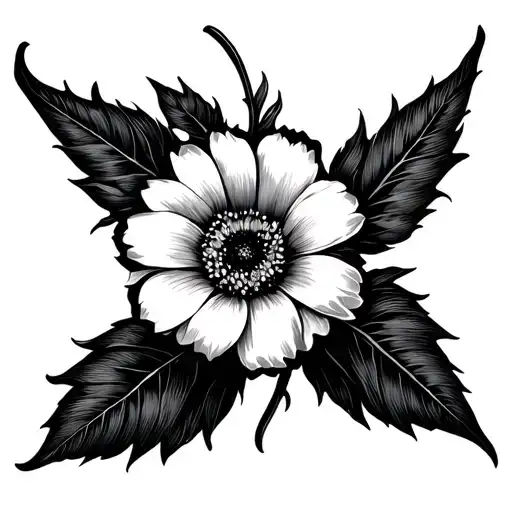 Fine Line Free Flow Flower