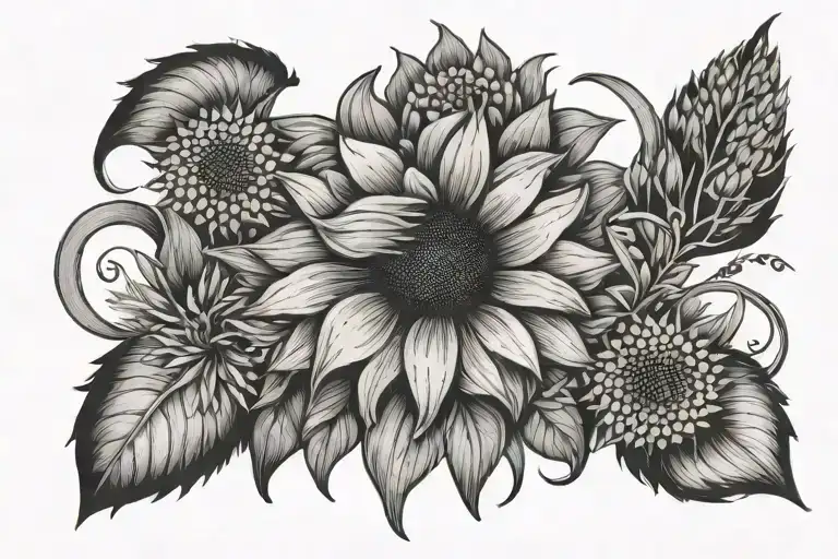 Buffalo Sunflower Wheat Kansas