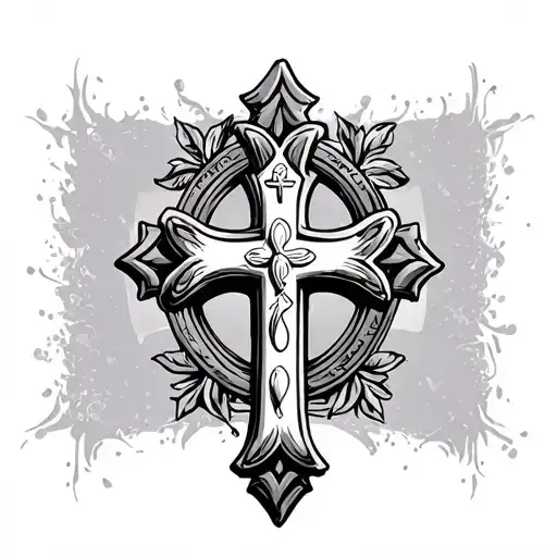 Catholic Cross Adorned