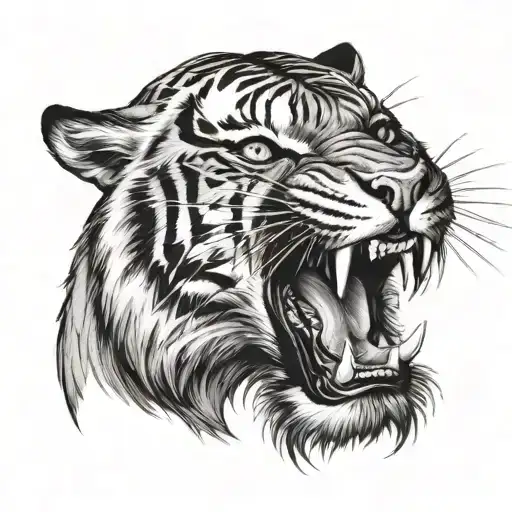 Tiger Roaring