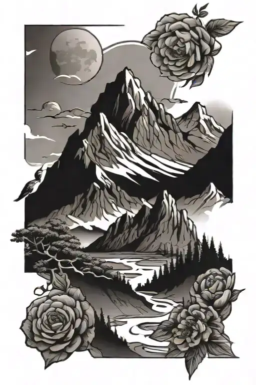 Mountain Province Tattoo Design Inspired
