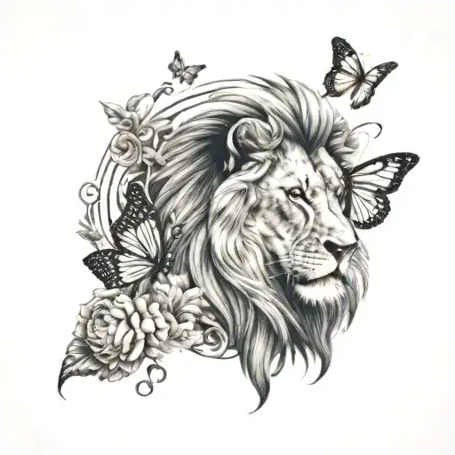 The Lion And The Butterfly