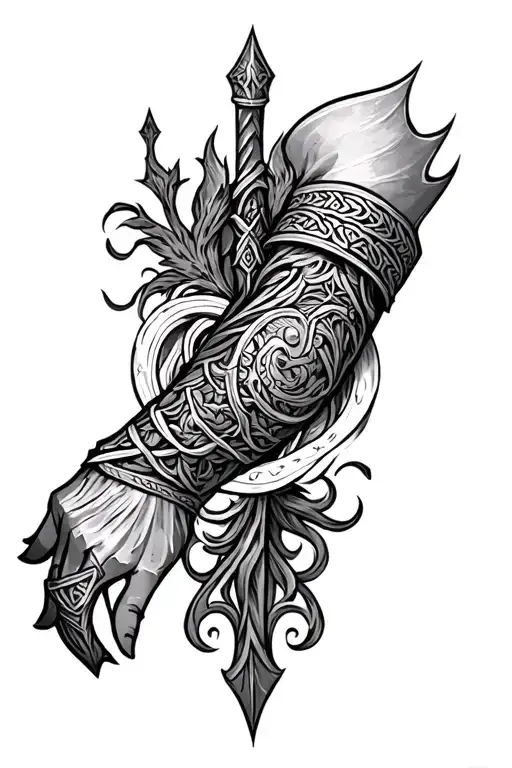 Norse Forearm Sleeve