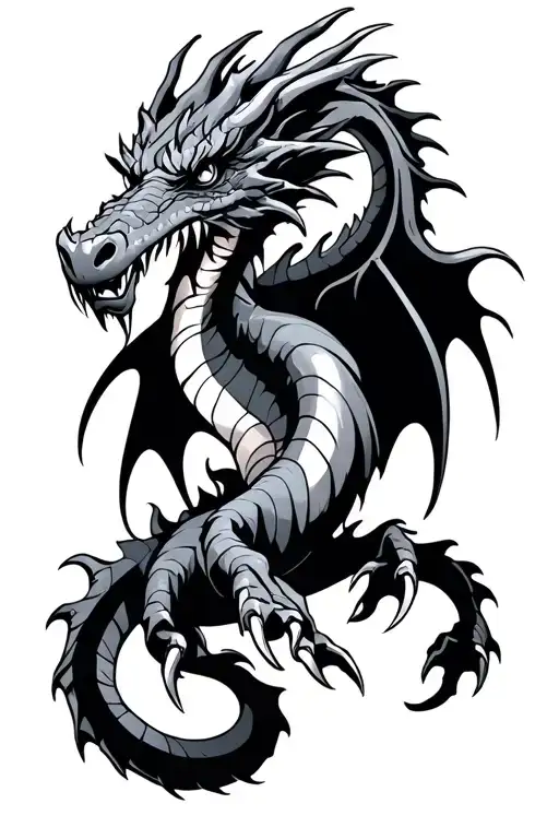 Dragon With Claws