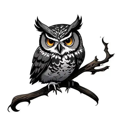 Toxic Gas Owl Wearing