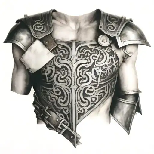 Armor On Chest Piece