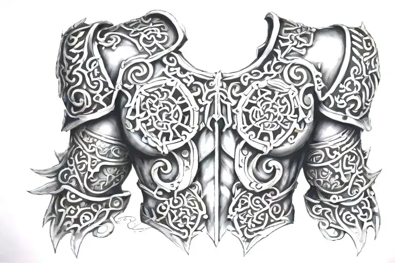 Armor On Chest Piece