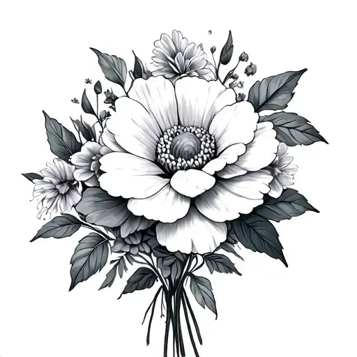 Birth Flower Bouquet