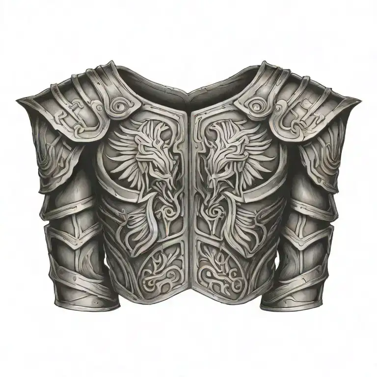 Spartan Armor On Chest Piece