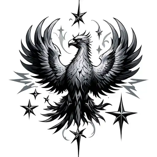 Phoenix And Stars