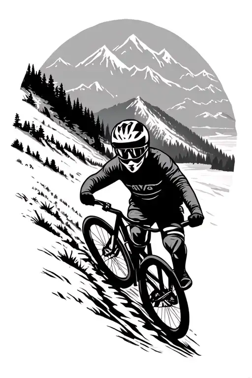 Mountain Bike Trail Winding