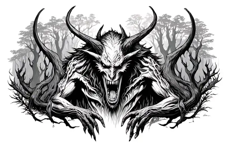 Demon And Forest