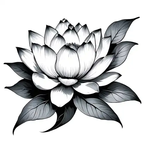 Lotus Flower And Lux In Tenebris