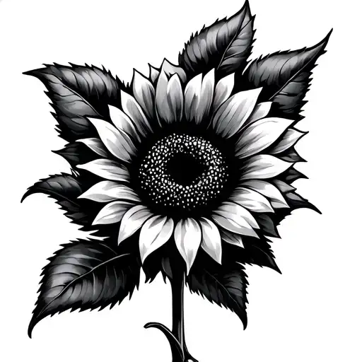 Sunflower Intertwined