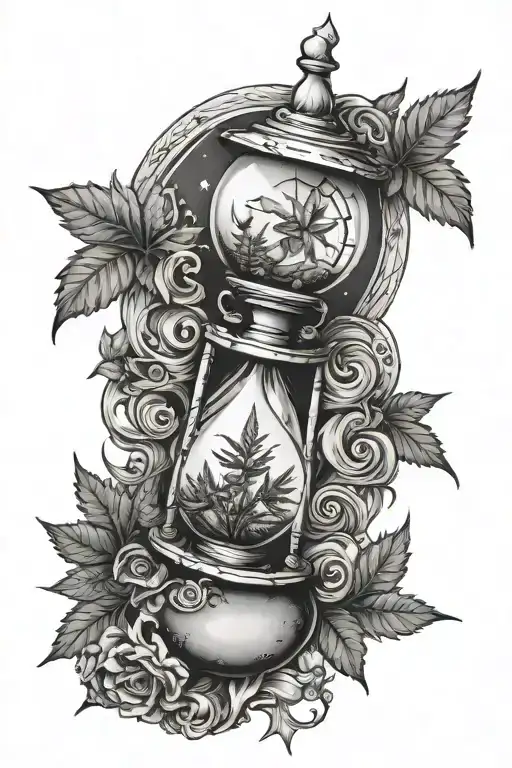 Marijuana And The Hourglass Moon