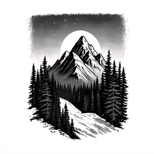 Forest Mountain Forearm