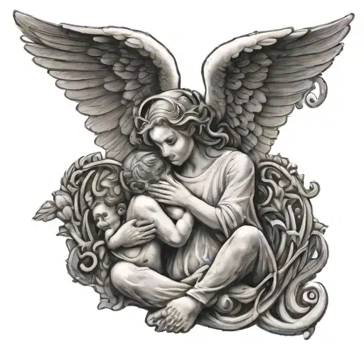 Angel That Represents Family