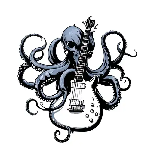 Octopus-armed Guitar