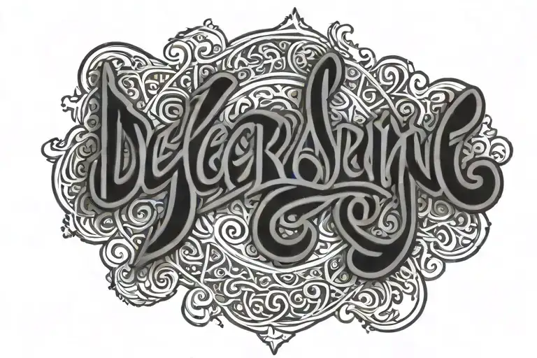 Degrading Text In Arabic Text