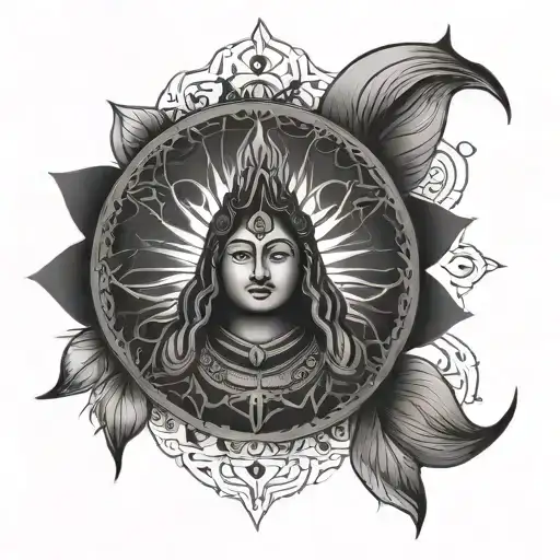 Mandala Mountain And Shiva