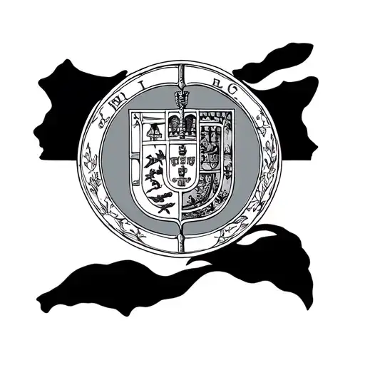 Portugal Inside A Circle