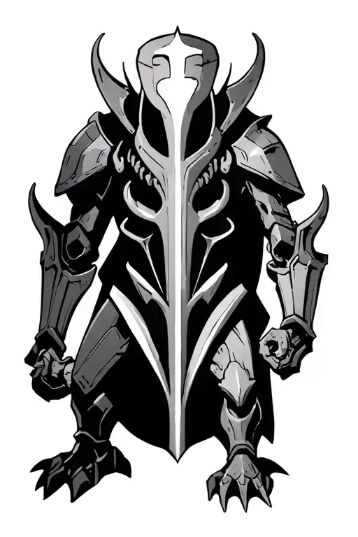 Necron Main Glyph From Warhammer 40K Universe