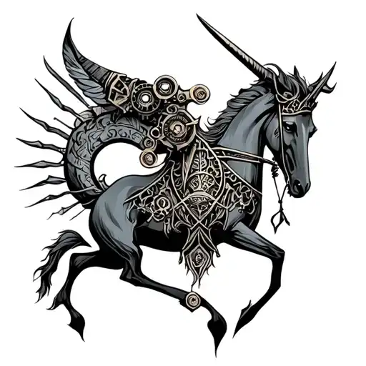 Gothic Steampunk Sagittarius