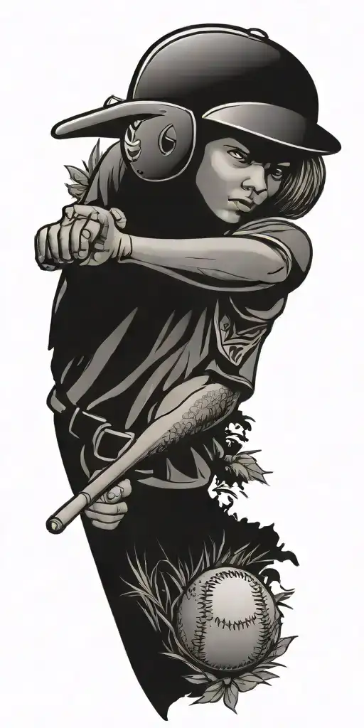 Youth Baseball Nature