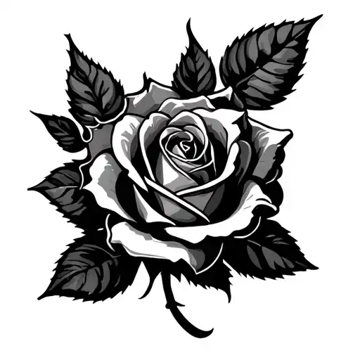 Rose With The Word Family