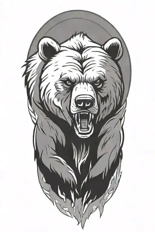 Bear With Boston Bruins Logo Incorporated