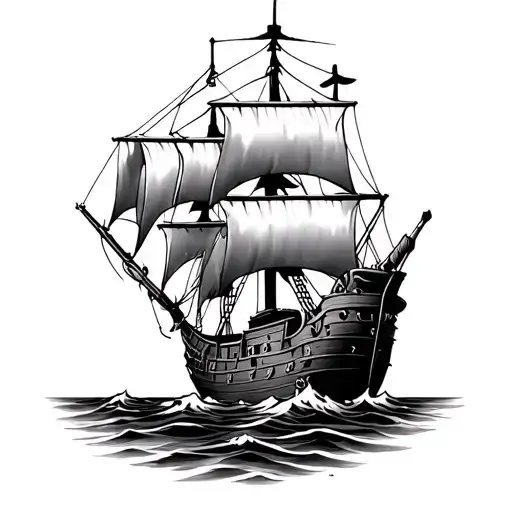 Pirate Ship With Dates Incorporated