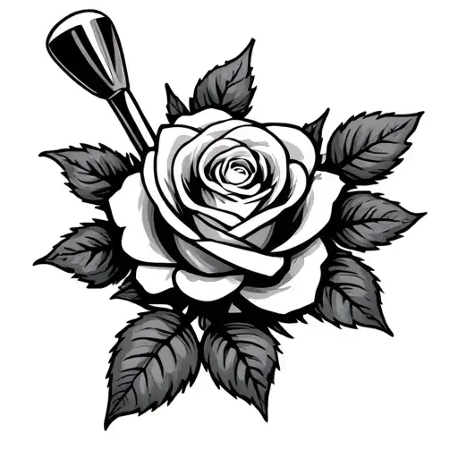 Cup Of Mini Golf Clubs Pocahonta Chain And Rose Growing